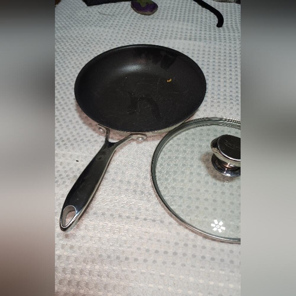 WOLFGANG PUCK GUC 8" SAUTE FRY PAN WITH LID